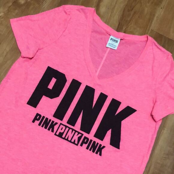 Victoria’s Secret Pink Shirt Size Small - Picture 1 of 6